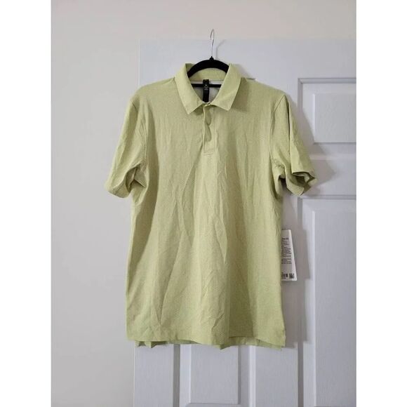 Lululemon Snap Front Performance Short Sleeve Polo Shirt S NWT - Picture 4 of 12